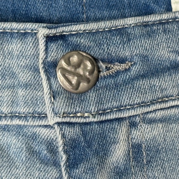 AG Jeans Farrah Boot Crop High Rise Womens Size 30 Raw Hem AG-Ed Denim Blue - Picture 4 of 16